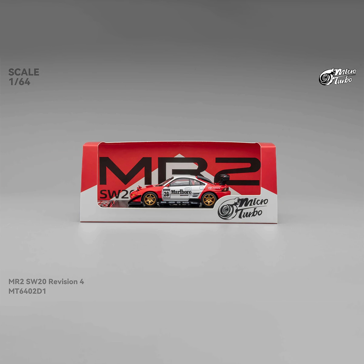 マイクロターボ 1:64 トヨタ MR2 SW20 リビジョ - Die Cast Car 1 64 のレビューと価格